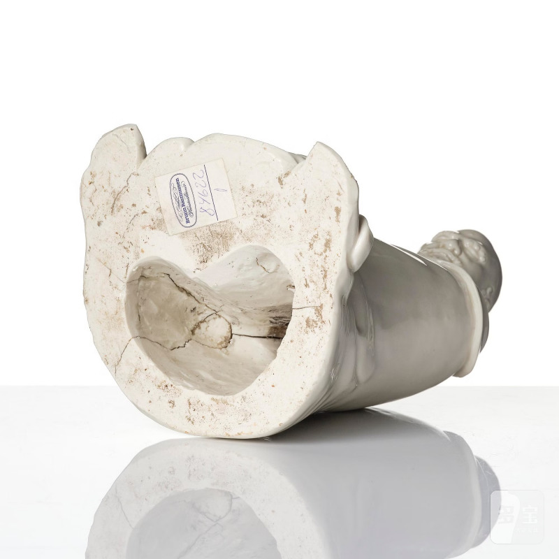 A blanc de Chine seated figure of Bodhidharma, - 图9